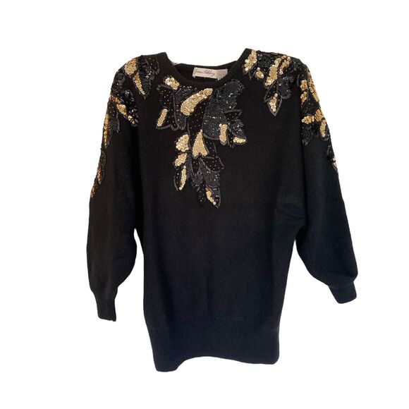 Vintage Jane Ashley Lambwool / Angora Sweater - Picture 2 of 9